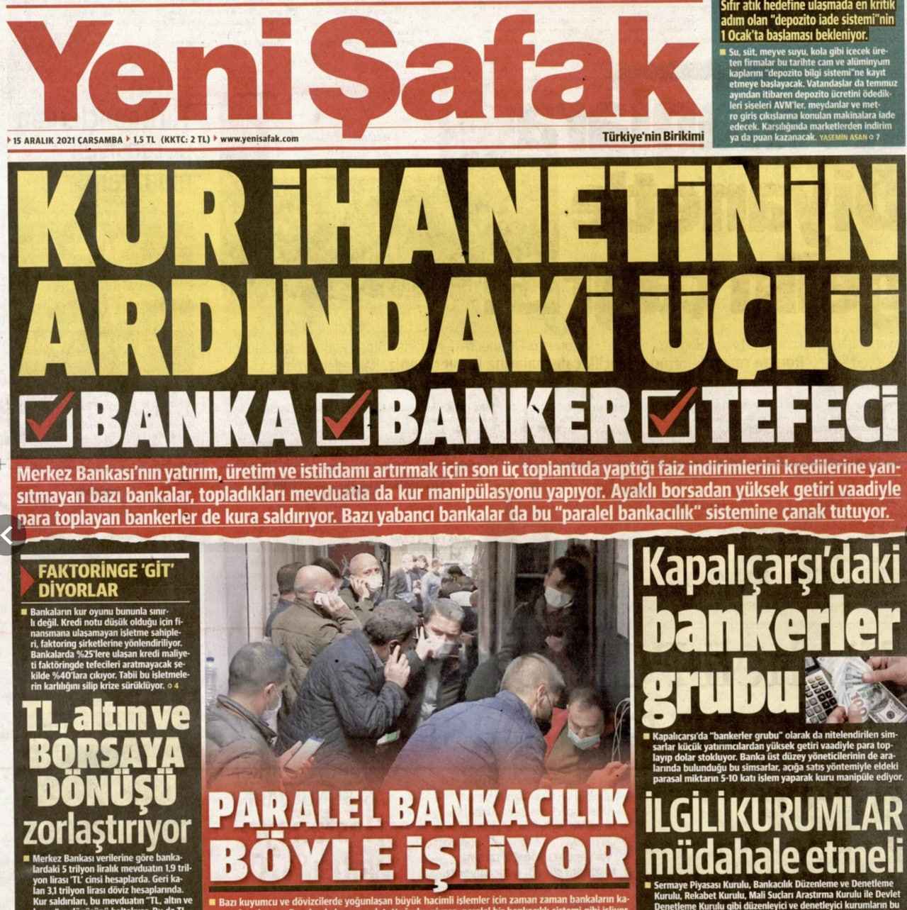 Faiz düşürmeyen bankalara ihanet suçlaması