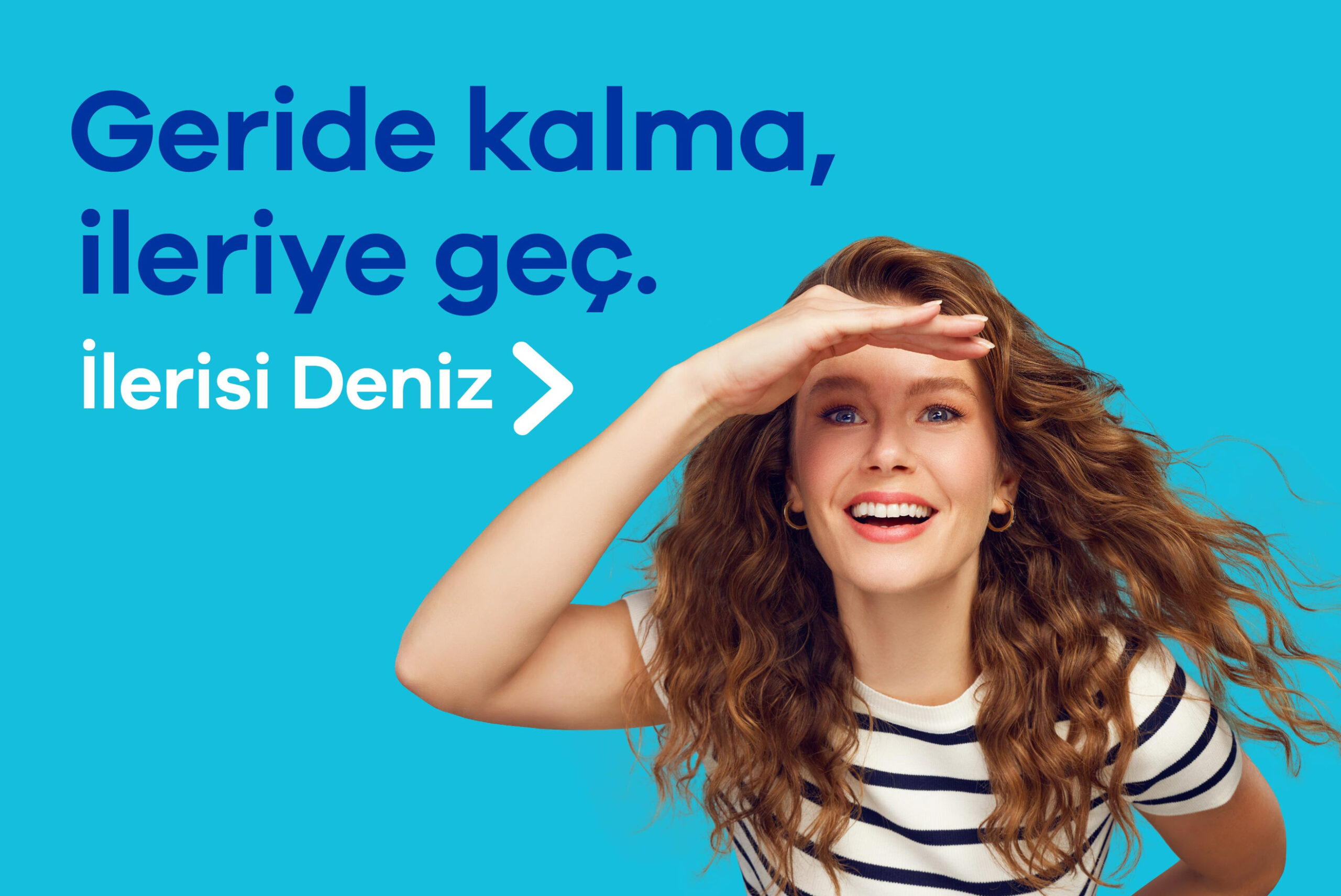 DenizBank’ın yeni reklam yüzü Burcu Biricik oldu