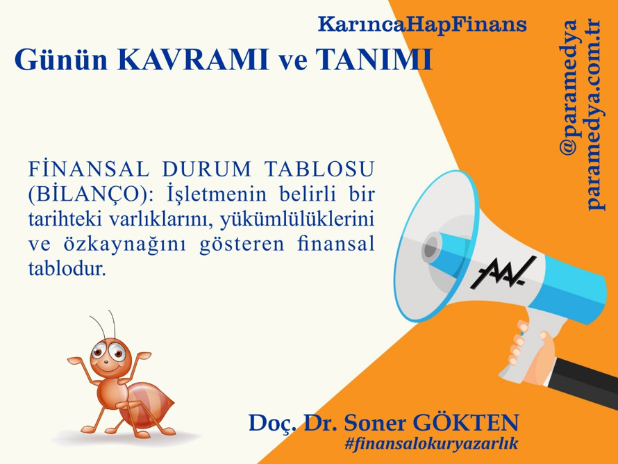 FİNANSAL DURUM TABLOSU (BİLANÇO) nedir?