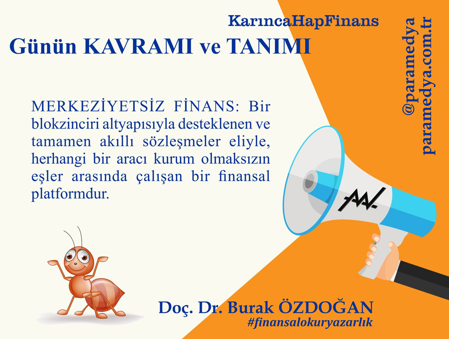 MERKEZİYETSİZ FİNANS nedir?