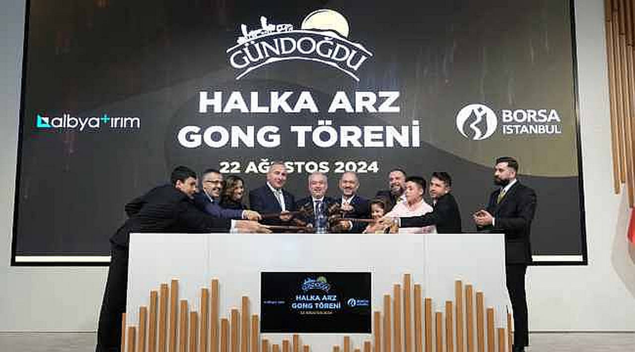 Borsa İstanbul’da gong Gündoğdu Gıda için çaldı